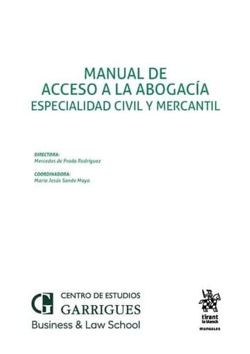 Manual de acceso a la abogacía especialidad Civil y Mercantil