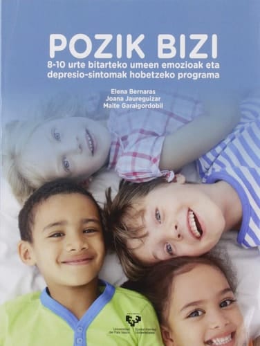 Pozik bizi : 8-10 urte bitarteko umeen emozioak eta depresio-sintomak hobetzeko programa