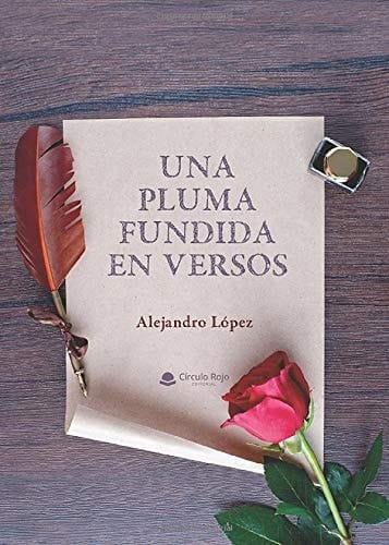 Una pluma fundida en versos