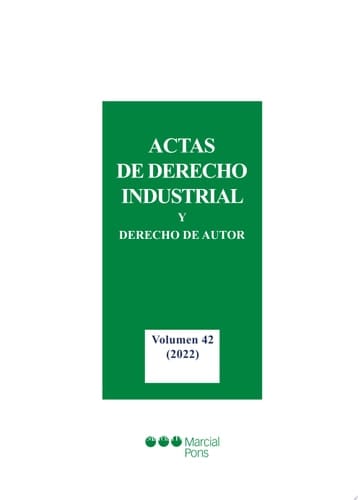 Actas de Derecho Industrial y Derecho de Autor Volumen 42 (2022)