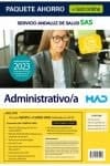 Paquete Ahorro + Test ONLINE Administrativo/a Servicio Andaluz de Salud. Ahorra 66