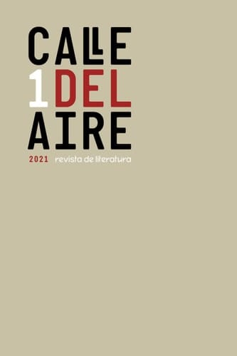 Calle del Aire. Revista de literatura. 1 Abril-Mayo 2021