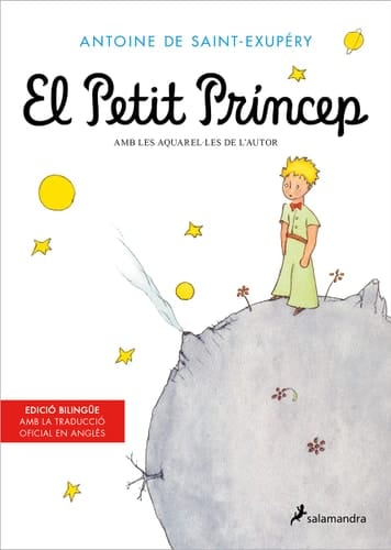 El petit princep amb les aquarel·les de l'autor