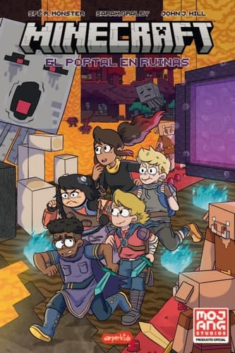 Minecraft oficial: El portal en ruinas (cómic)