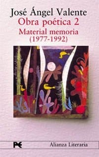 Material memoria, 1977-1992 (Obra poetica) (Spanish Edition)