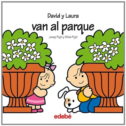 David y Laura van al parque