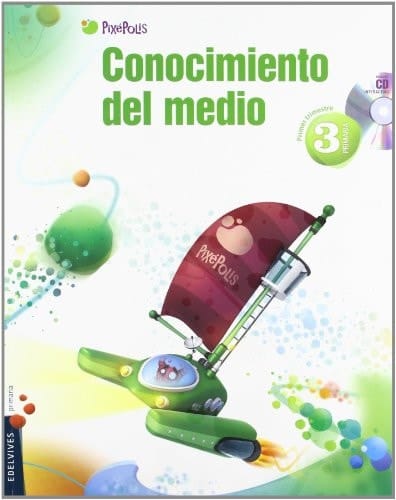 Conocimiento del Medio 3o Primaria (Castilla-La Mancha) Tres Trimestres