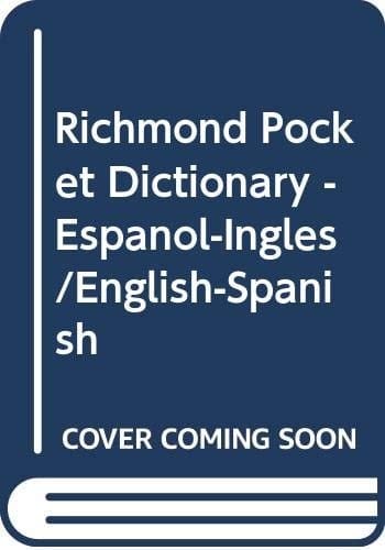 Richmond Pocket Dictionary Español-Ingles, Ingles-Españoledicion 84-294-9860-5