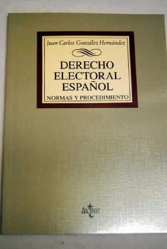 Derecho electoral español normas y procedimiento