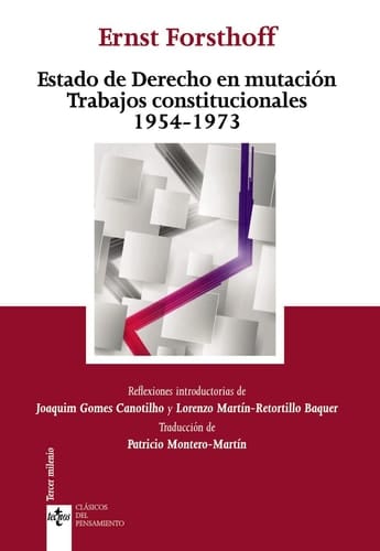 Estado de Derecho en mutación trabajos constitucionales, 1954-1973