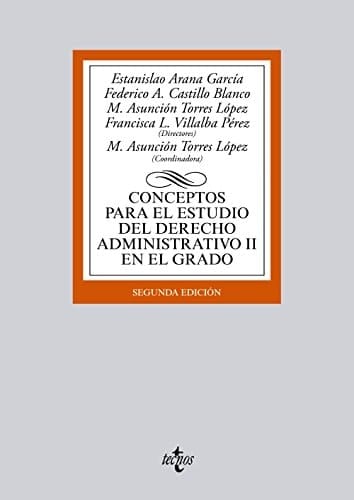 Conceptos para el estudio del Derecho administrativo II en el grado