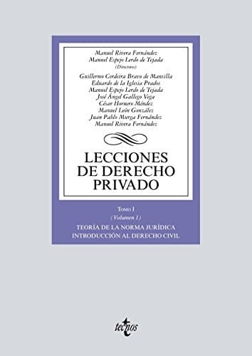 Lecciones de derecho privado Teoria de la norma jurídica.Introducción al derecho civil
