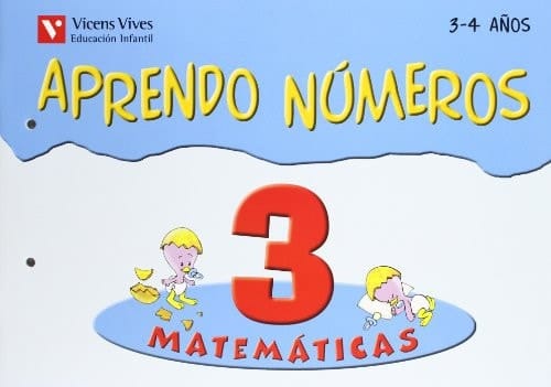 Aprendo Numeros Cuaderno 3 (3-4 Años)