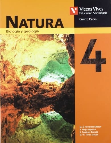 Natura 4 biología y geología : Educación Secundaria, cuarto curso