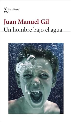 Un hombre bajo el agua