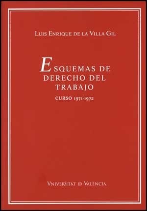 Esquemas de derecho del trabajo Curso 1971-1972