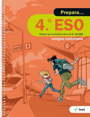 Prepara-- 4o ESO repasa los contenidos clave de 3o de ESO, Lengua castellana