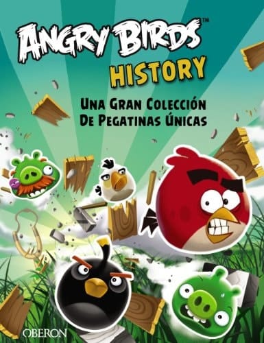 Angry Birds. History: Una gran colección de pegatinas únicas (Spanish Edition)