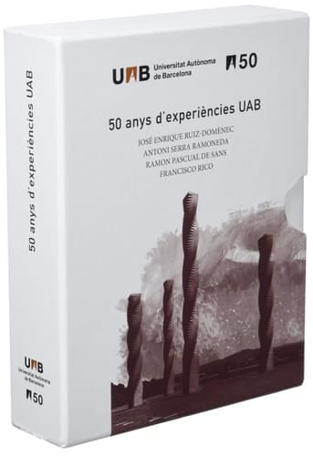 50 anys d'èxperiències UAB. Estoig amb els volums 1 - 4