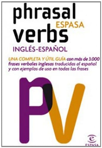 Phrasal verbs Espasa : inglés-español