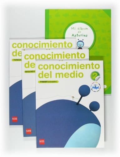 Conocimiento del medio. 2 Primaria. Conecta con Pupi. Asturias. Trimestres