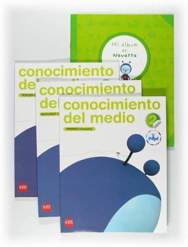 Conocimiento del medio. 2 Primaria. Conecta con Pupi. Navarra. Trimestres