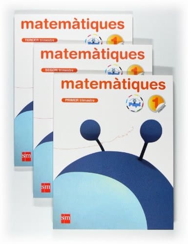 Matemàtiques. 1 Primària. Connecta amb Pupi. Trimestres