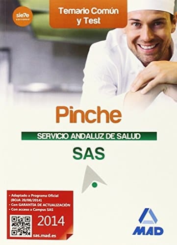 Pinche del Servicio Andaluz de Salud. Temario común y test (Spanish Edition)