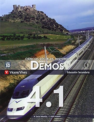 Nuevo demos 4 Educación Secundaria, Ciencias sociales, historia, Comunitat Valenciana libro 3D