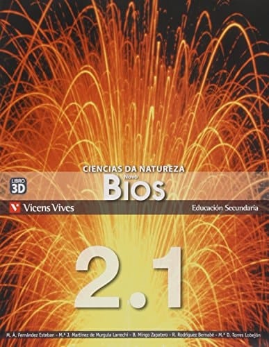 Novo bios 2, Educación Secundaria, Ciencias da natureza libro 3D