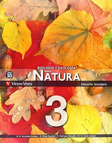 Nuevo natura, 3 Educación Secundaria, Aragón biología y geología : Libro 3D