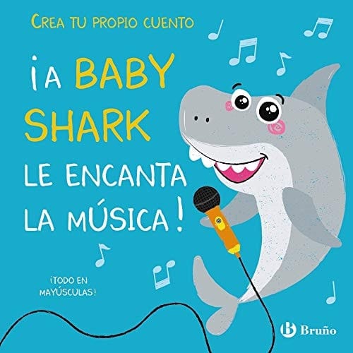Crea tu propio cuento. ¡A Baby Shark le encanta la música!