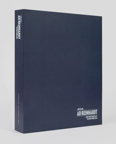 Ad Reinhardt "art is Art...and Everything Else is Everything Else"