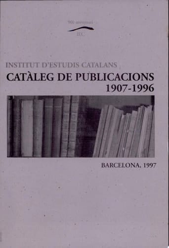 Catàleg de publicacions, 1907-1996