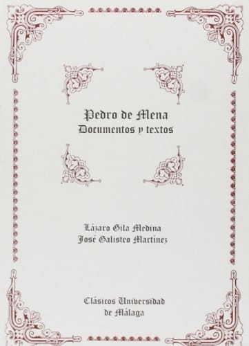 Pedro de Mena documentos y textos