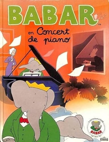 Babar en concert de piano basat en els personatges creats per Jean i Laurent de Brunhoff
