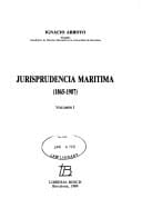 Jurisprudencia marítima (1865-1987)