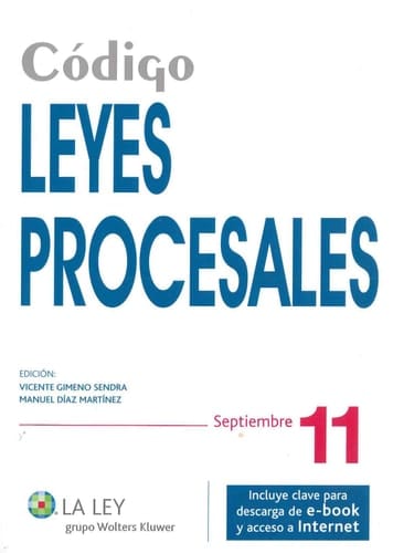 Código Leyes Procesales 2011