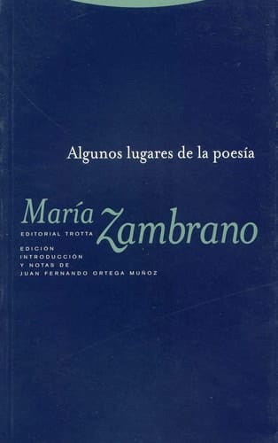 Algunos lugares de la poesía