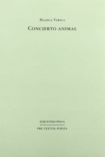 Concierto animal ( Poesía) (Spanish Edition)
