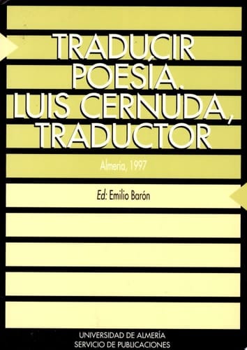 Traducir Poesía. Luis Cernuda, Traductor