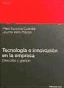 Tecnología e Innovación en la Empresa Dirección y Gestión