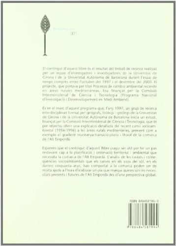 Canvis socioambientals a l'Alt Empordà (1950-2000) natura i història en l'evolució recent del paisatge altempordanès