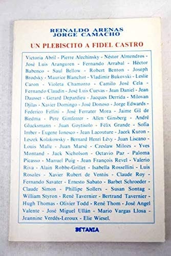 Un Plebiscito a Fidel Castro (Colección Documentos) (Spanish Edition)