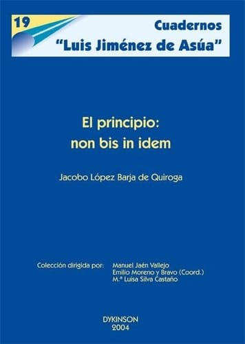 El principio non bis in idem