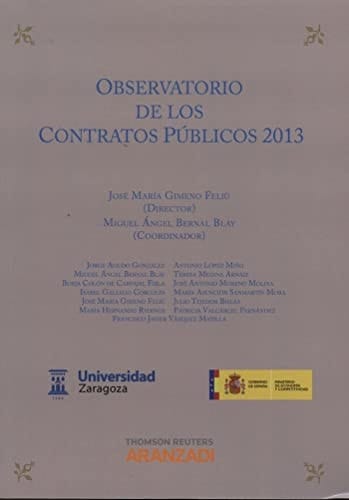 Observatorio de los contratos públicos 2013