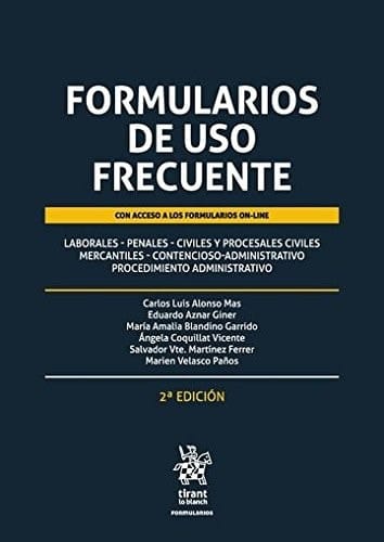Formularios de uso frecuente