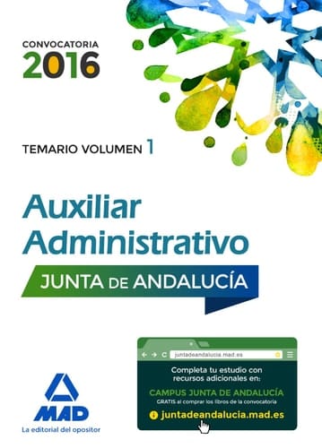 Auxiliares Administrativos de la Junta de Andalucía. (Spanish Edition)