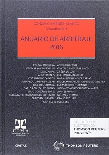 Anuario de arbitraje 2016
