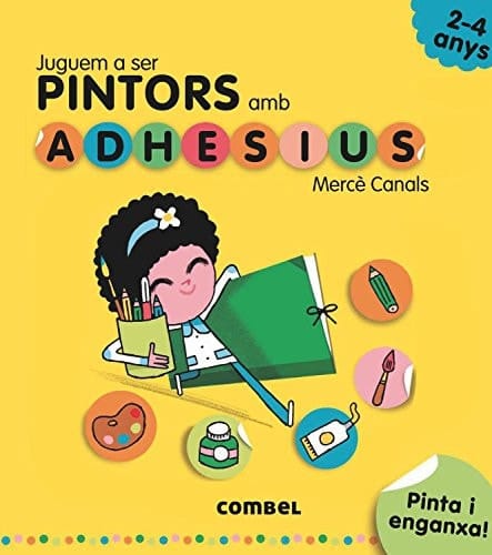 Juguem a ser pintors amb adhesius